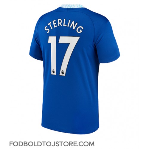 Chelsea Raheem Sterling #17 Hjemmebanetrøje 2022-23 Kortærmet